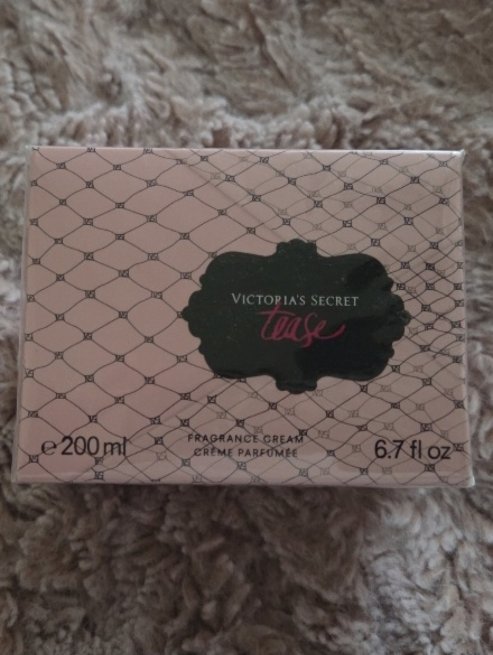 Victoria's Secret Tease Fragrance Cream - Pink & Black Packaging 6.7oz